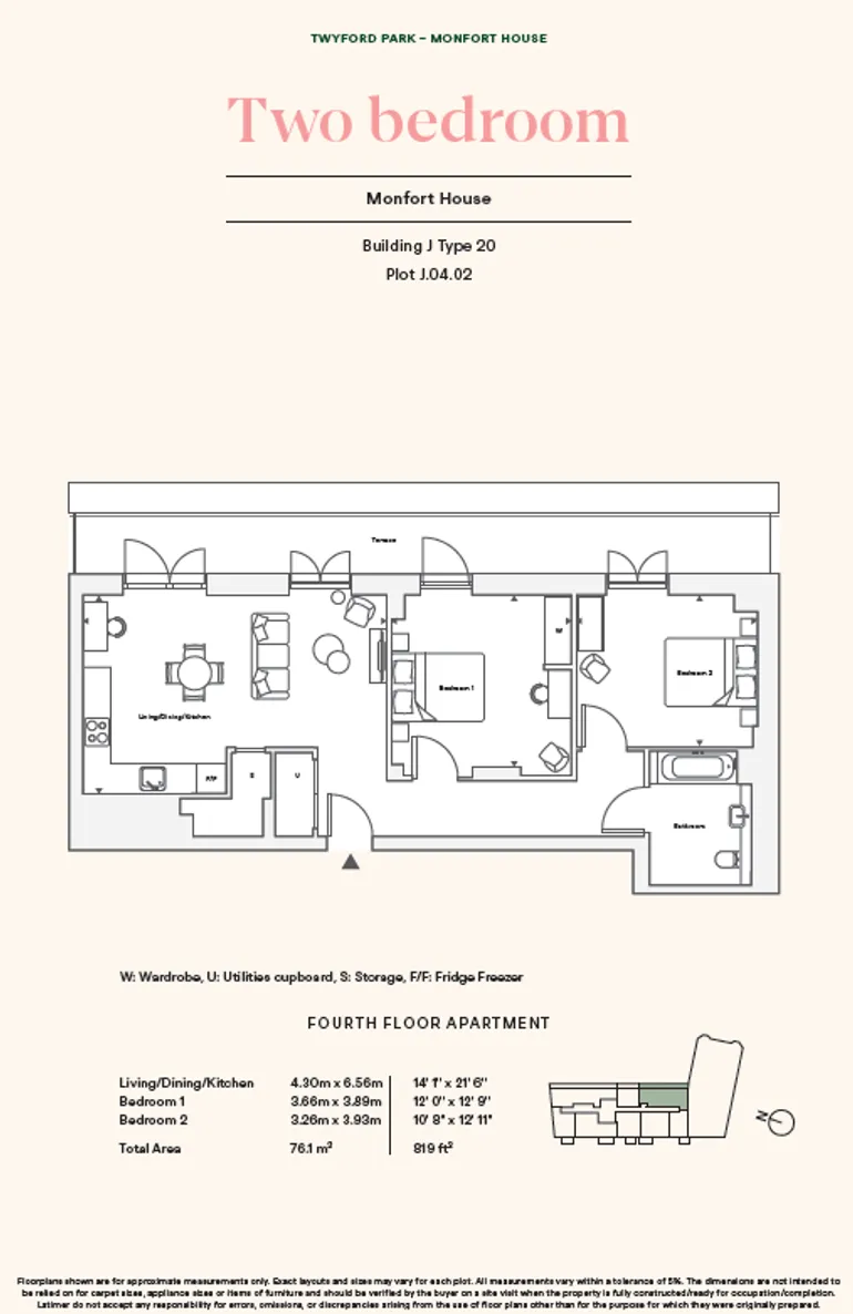 Floorplan 1 for Twyford Abbey Road, London, NW10