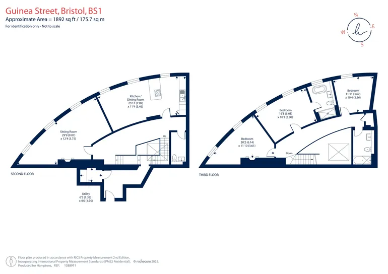 Floorplan 1 for Guinea Street Bristol BS1