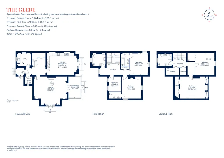 Floorplan 1 for The Glebe London SE3