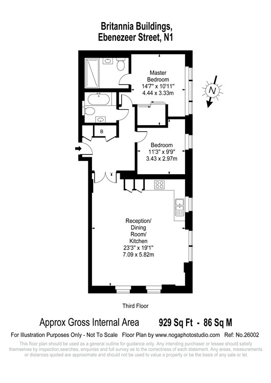 Britannia Building, Ebenezer Street, London, N1 floorplan