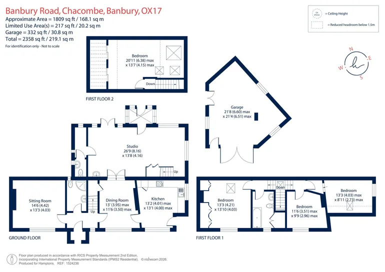 Floorplan 1 for Banbury Road, Chacombe, OX17
