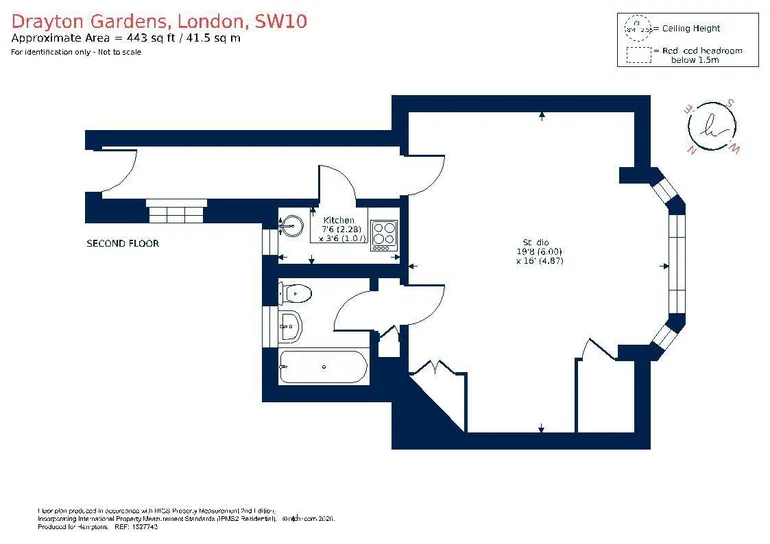 Floorplan 1 for Drayton Gardens London SW10