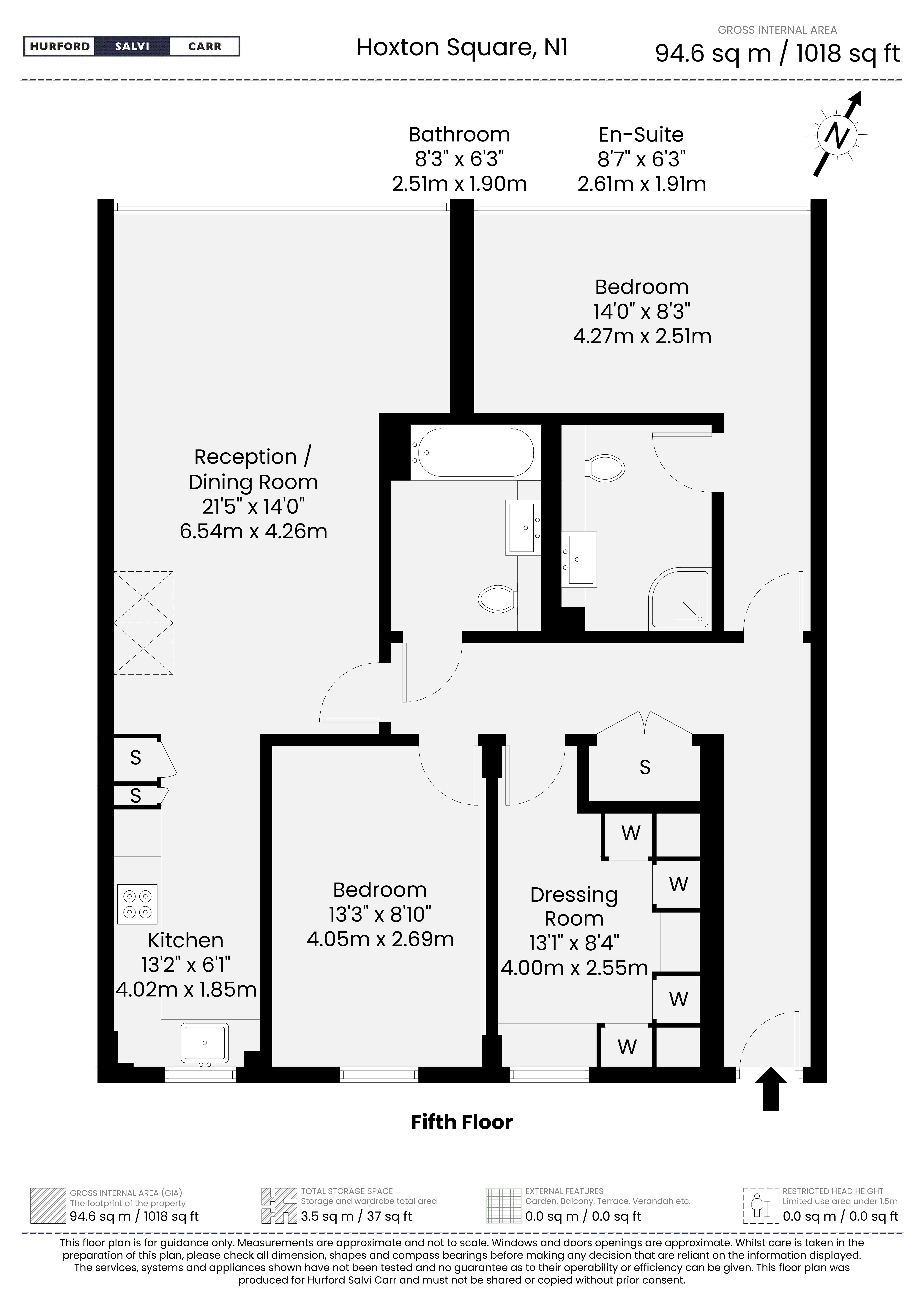 Hoxton Square, London, N1 floorplan