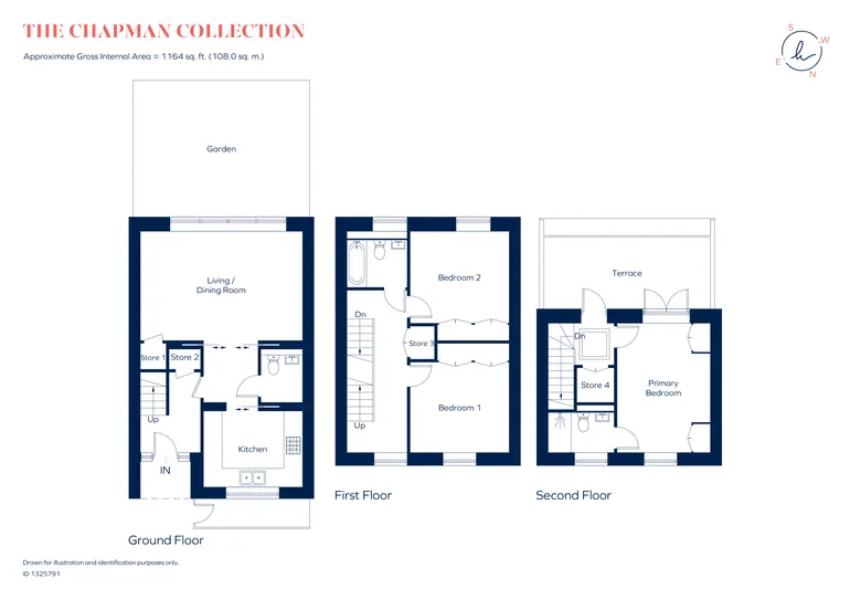 Floorplan 1 for The Chapman Collection, London, SE9
