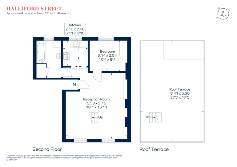 Floorplan 1 for Halliford Street, London, N1