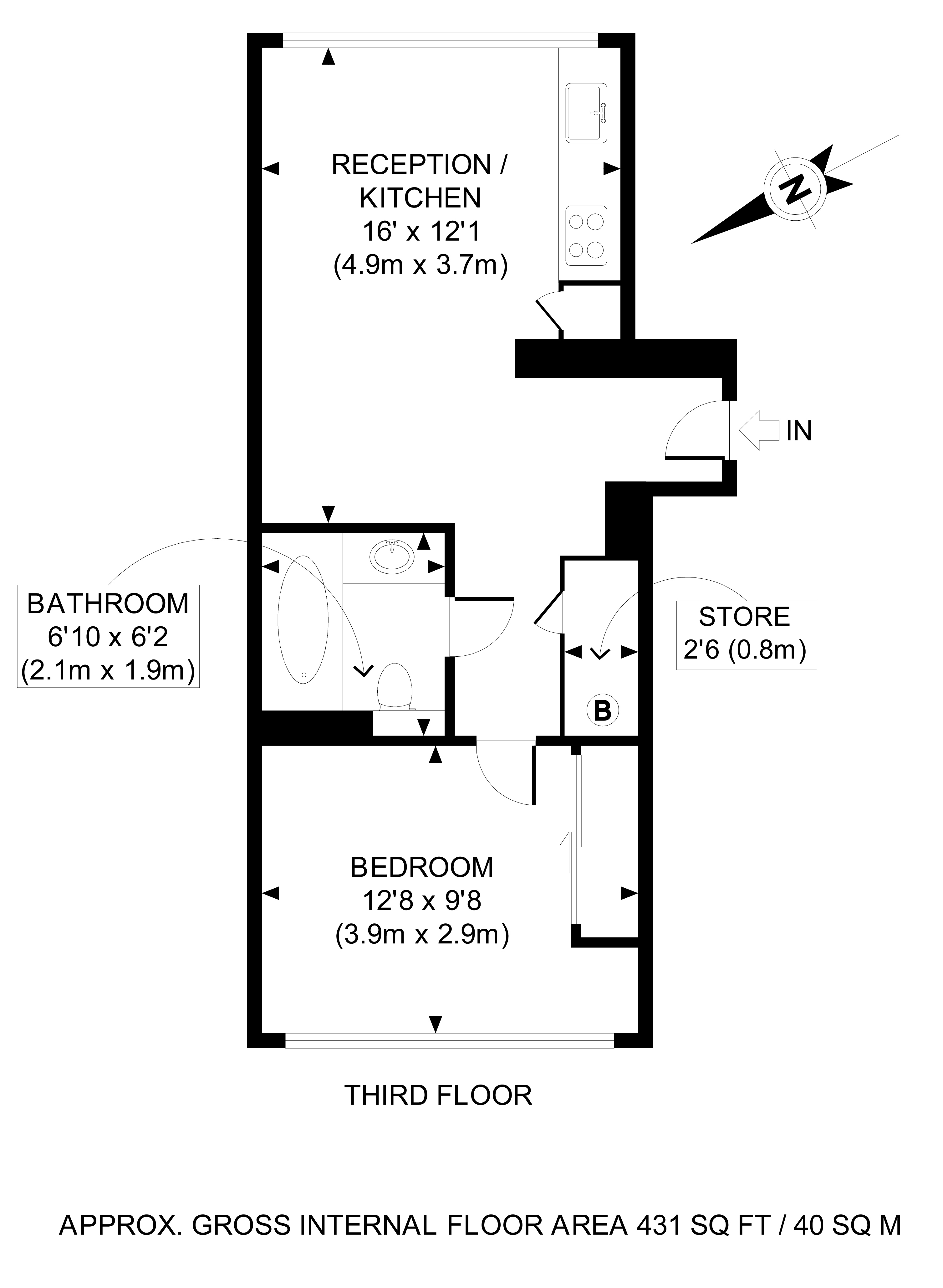 Fetter Lane, London, EC4A floorplan