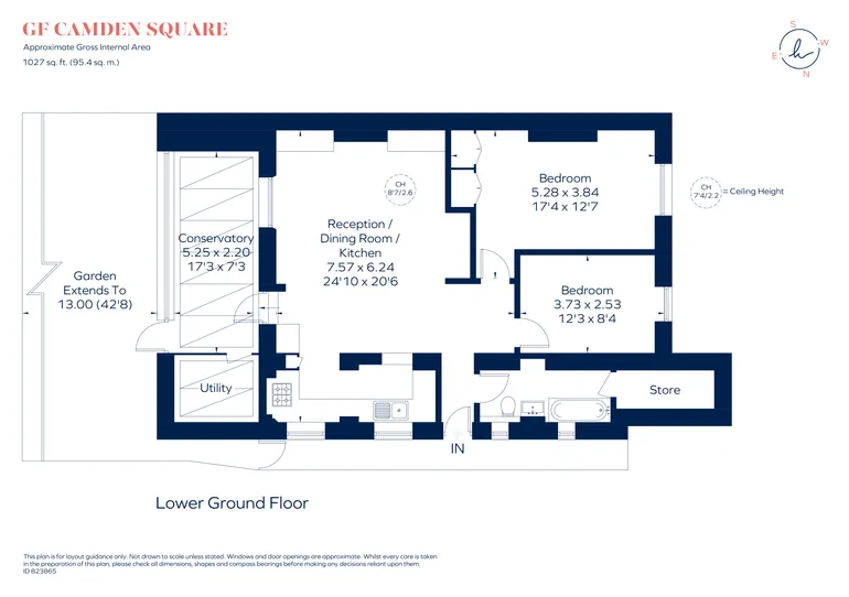 Floorplan 1 for Camden Square London NW1