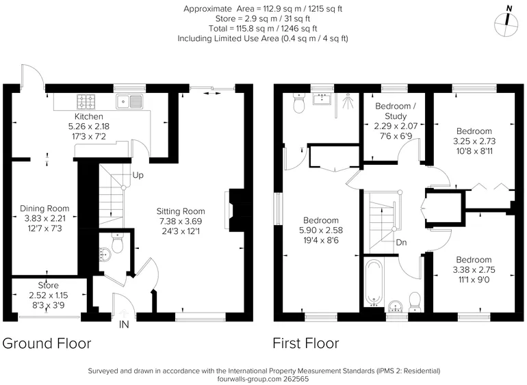 Floorplan 1 for Callender Walk, Cuckfield, RH17