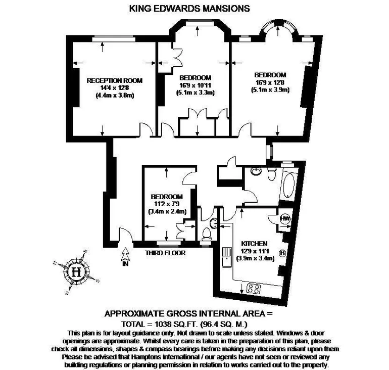 Floorplan 1 for Grape Street, London, WC2H