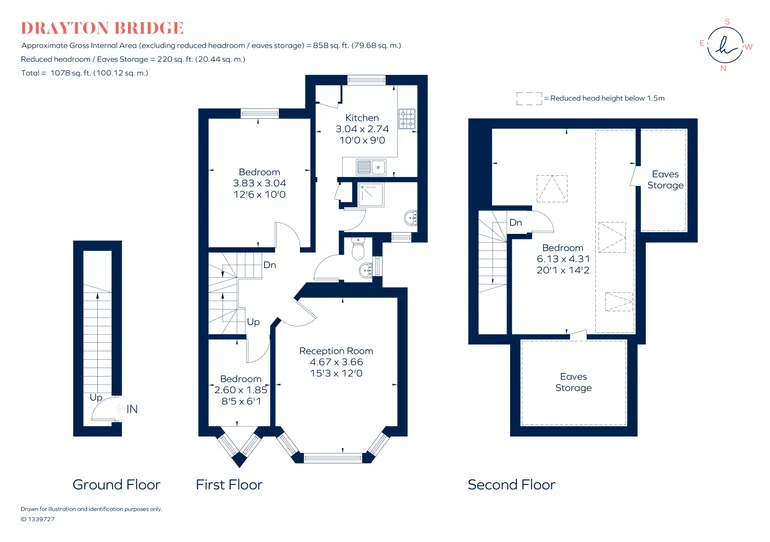 Floorplan 1 for Drayton Bridge Road, Hanwell, W7