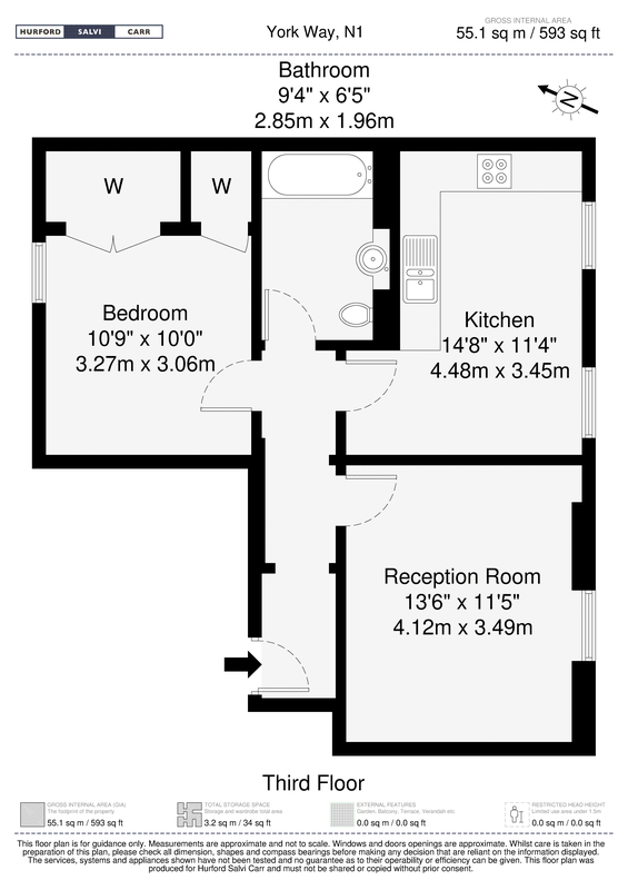 York Way, London, N1 floorplan
