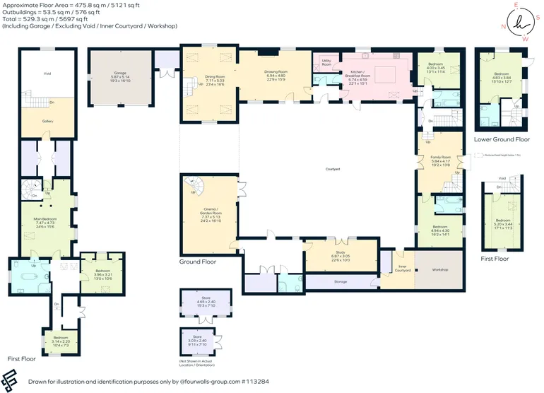 Floorplan 1 for Cross Colwood Lane, Haywards Heath, RH17