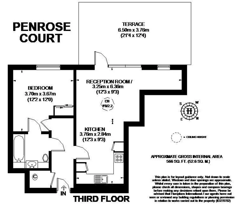 Floorplan 1 for Boundaries Road London SW12