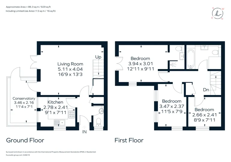 Floorplan 1 for The Courtyard West Street SL7