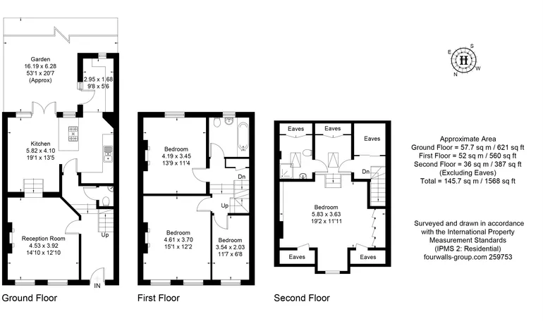 Floorplan 1 for Cranmore Way London N10