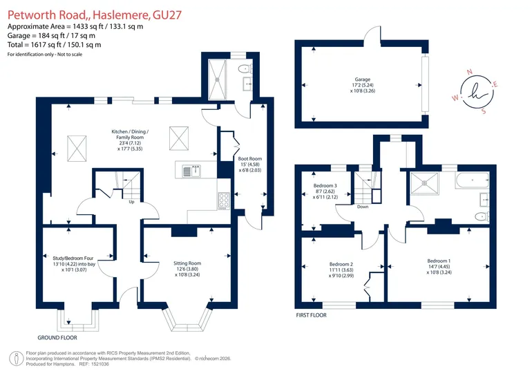 Floorplan 1 for Petworth Road, Haslemere, GU27