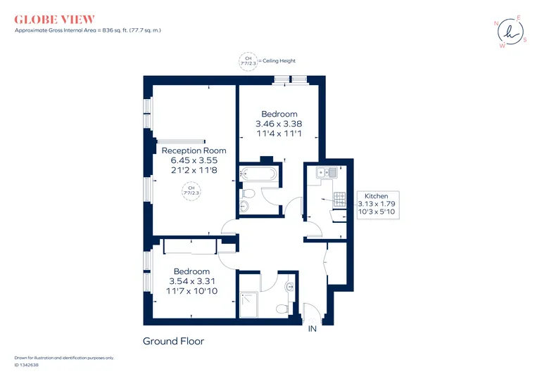 Floorplan 1 for High Timber Street, London, EC4V