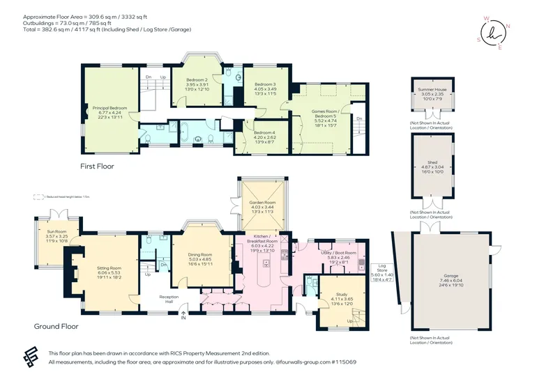 Floorplan 1 for Bradcutts Lane, Maidenhead, SL6