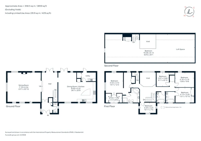 Floorplan 1 for Chafford Lane Tunbridge Wells TN3
