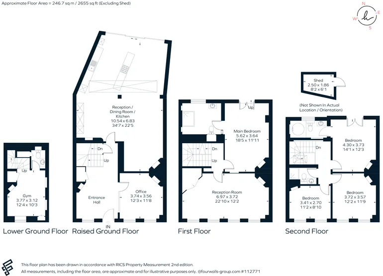 Floorplan 1 for Park Street, Windsor, SL4