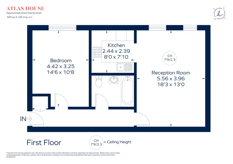 Floorplan 1 for London Road, Isleworth, TW7