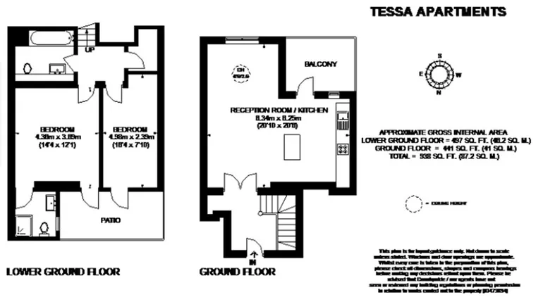 Floorplan 1 for East Dulwich Grove London SE22