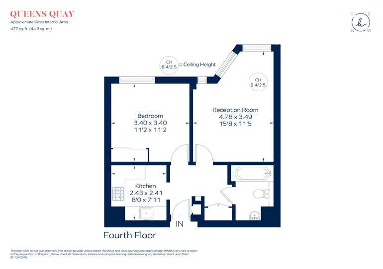 Floorplan 1 for Botolph Alley London EC3R
