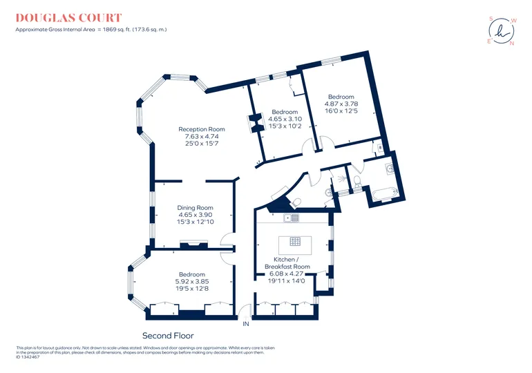 Floorplan 1 for West End Lane, London, NW6