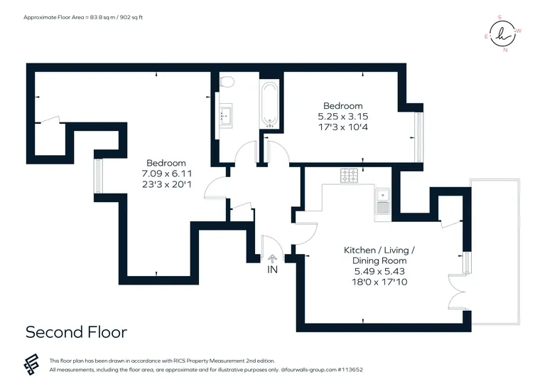 Floorplan 1 for Aubrey Villas, 50 Welcomes Road, Kenley, CR8