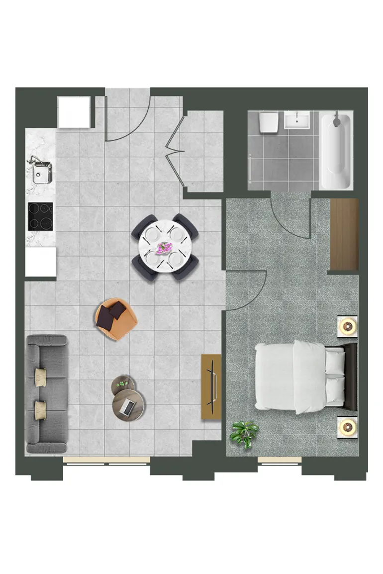 Floorplan 1 for Boulevard Place Hove BN3