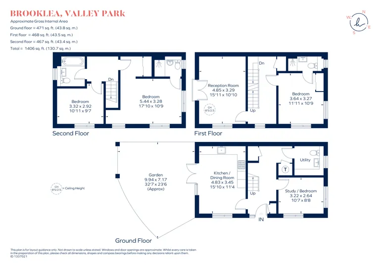 Floorplan 1 for Elterdale Fossil Way Oxford OX11
