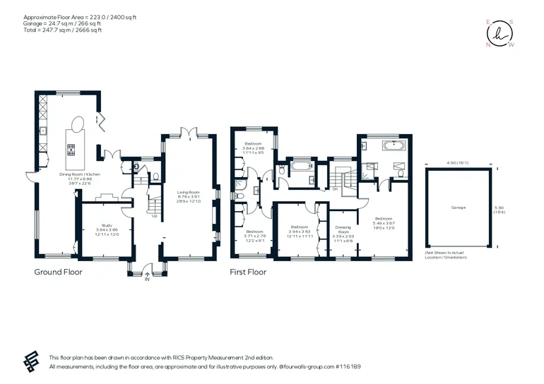 Floorplan 1 for West Hill, South Croydon, CR2