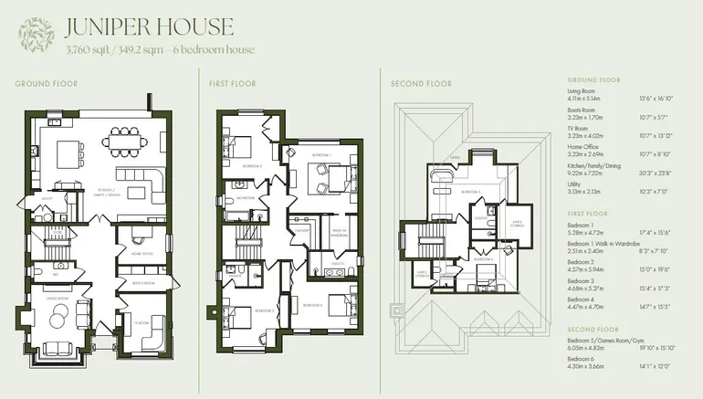 Floorplan 1 for Bedmond Road, Bedmond, WD5