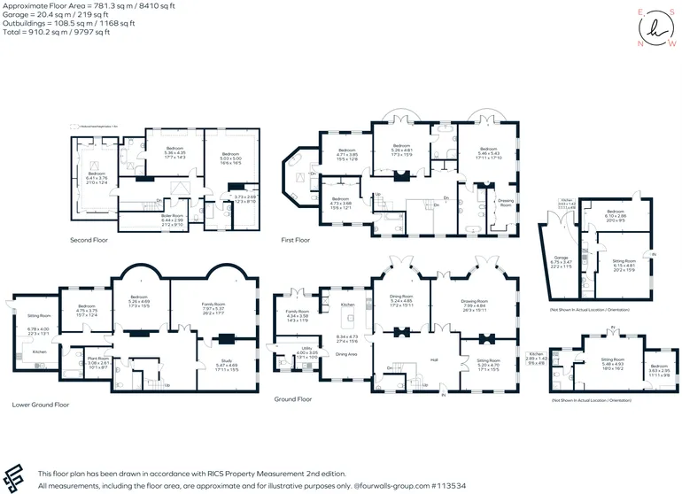 Floorplan 1 for Over The Misbourne Road, Gerrards Cross, UB9