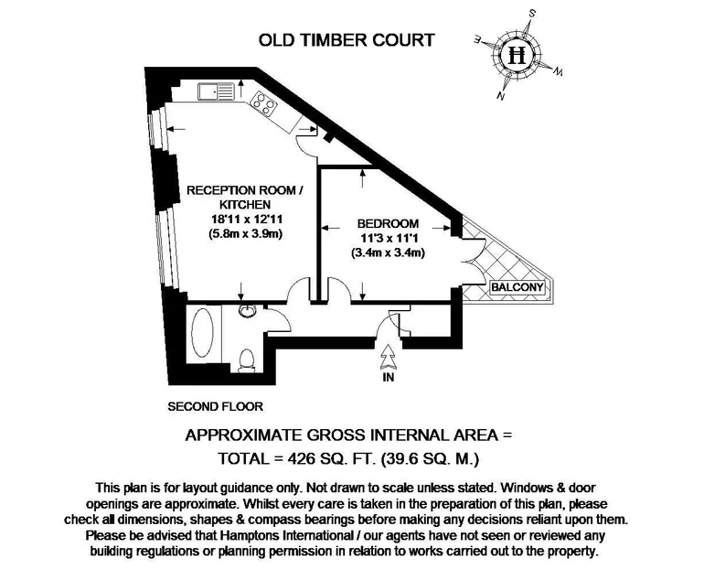 Floorplan 1 for Acton Lane London W4
