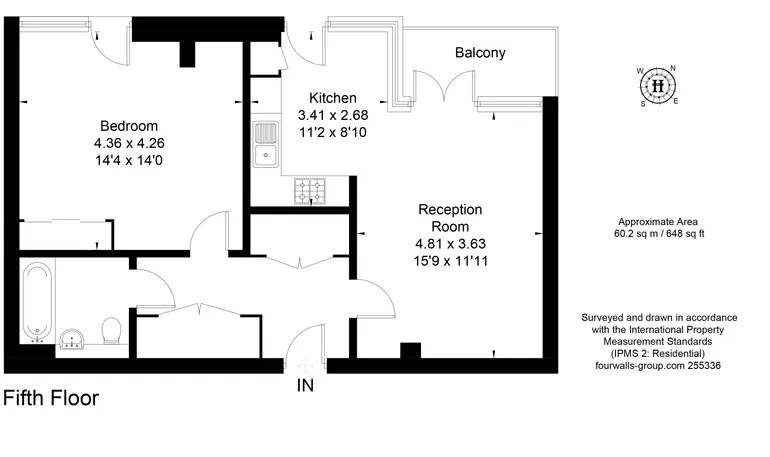 Floorplan 1 for Kilburn Park Road London NW6