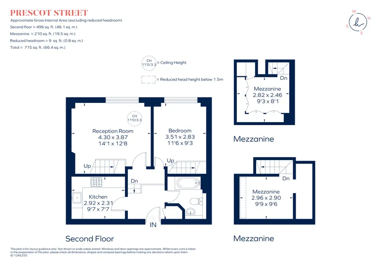 Floorplan 1 for Prescot Street, London, E1
