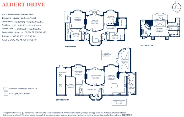 Floorplan 1 for Albert Drive, London, SW19