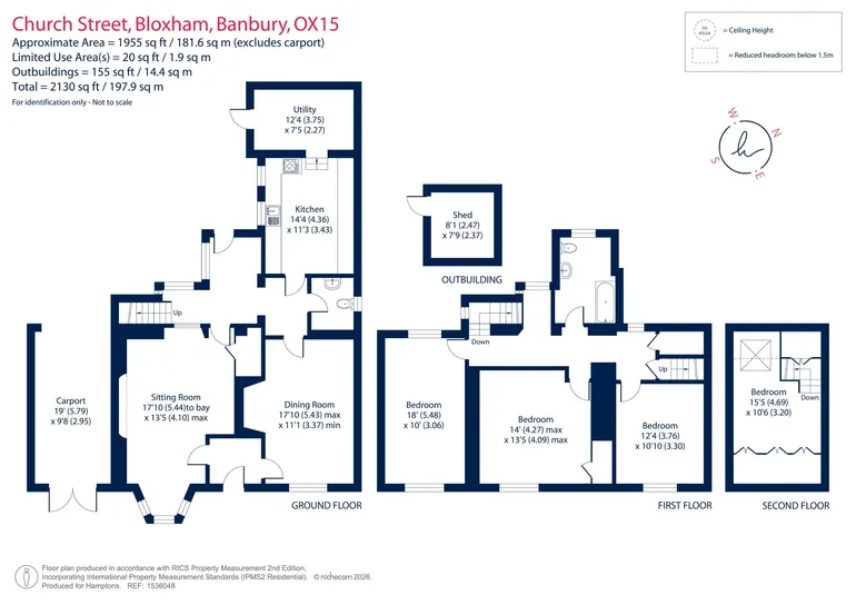 Floorplan 1 for Church Street, Bloxham, OX15