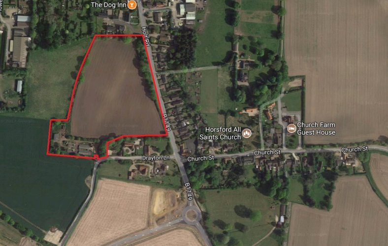 property for sale in Holt Road, Horsford, Norwich, Norfolk Price on