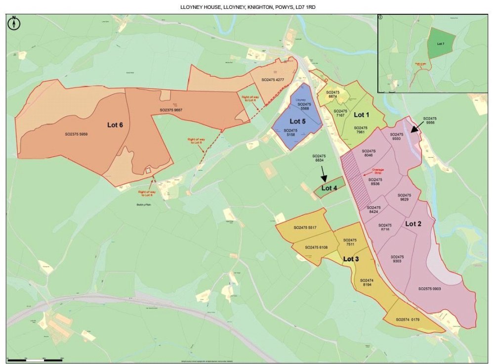 property for sale in Lloyney, Knighton, Powys, LD7 Guide price £165,000