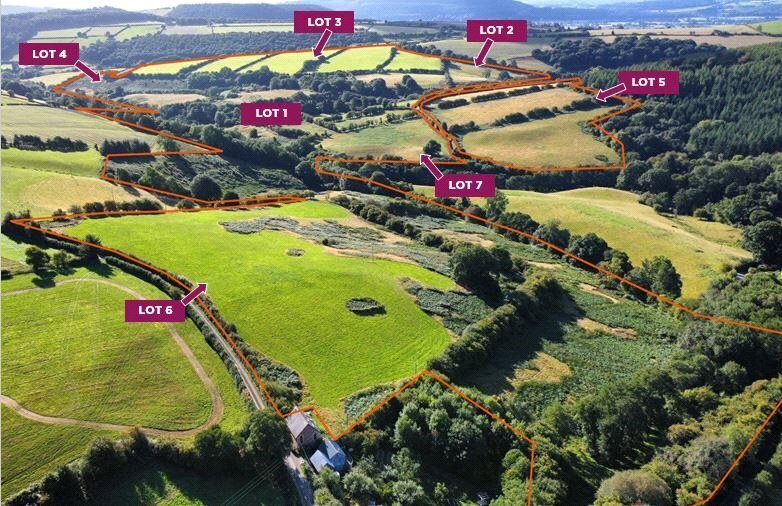 property for sale in Lot Seven Willey, Presteigne, Herefordshire
