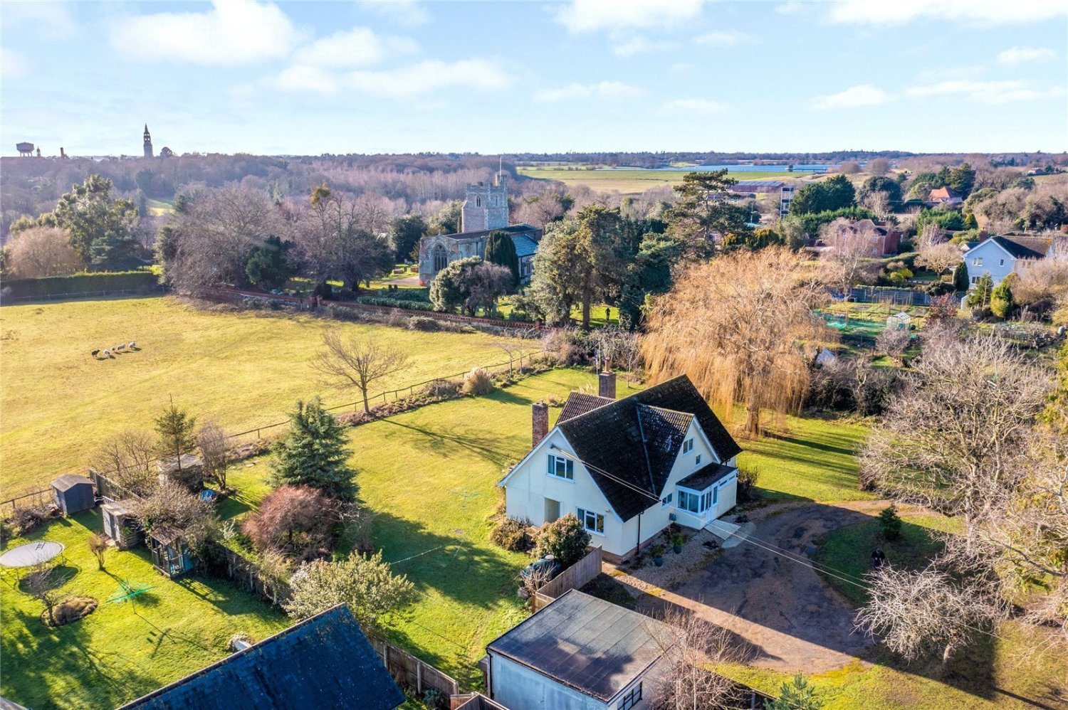 JacksonStops 4 bedroom property for sale in Holbrook, Ipswich, IP9 Guide price £825,000