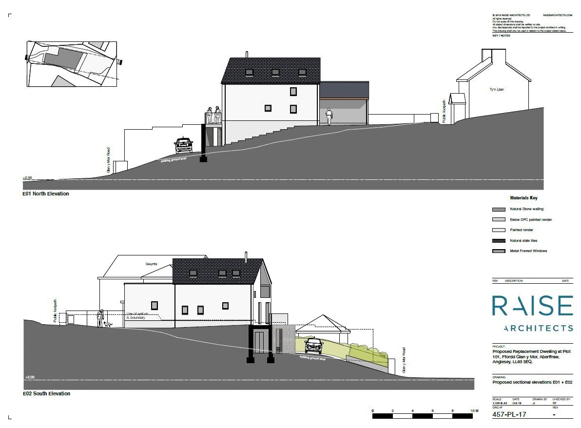 property for sale in Land At Ffordd Glan Y Mor, Aberffraw, Isle Of