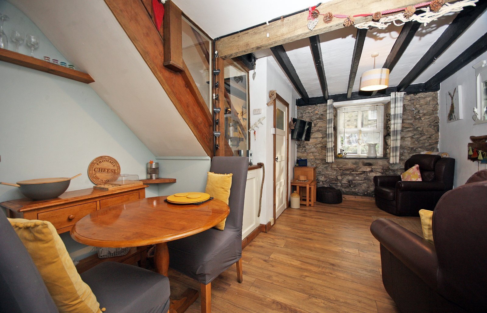 1 bedroom property for sale in Llanaelhaearn, Caernarfon, Gwynedd, LL54