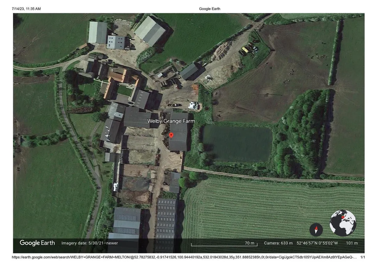 Welby Road, Welby Grange, Melton Mowbray