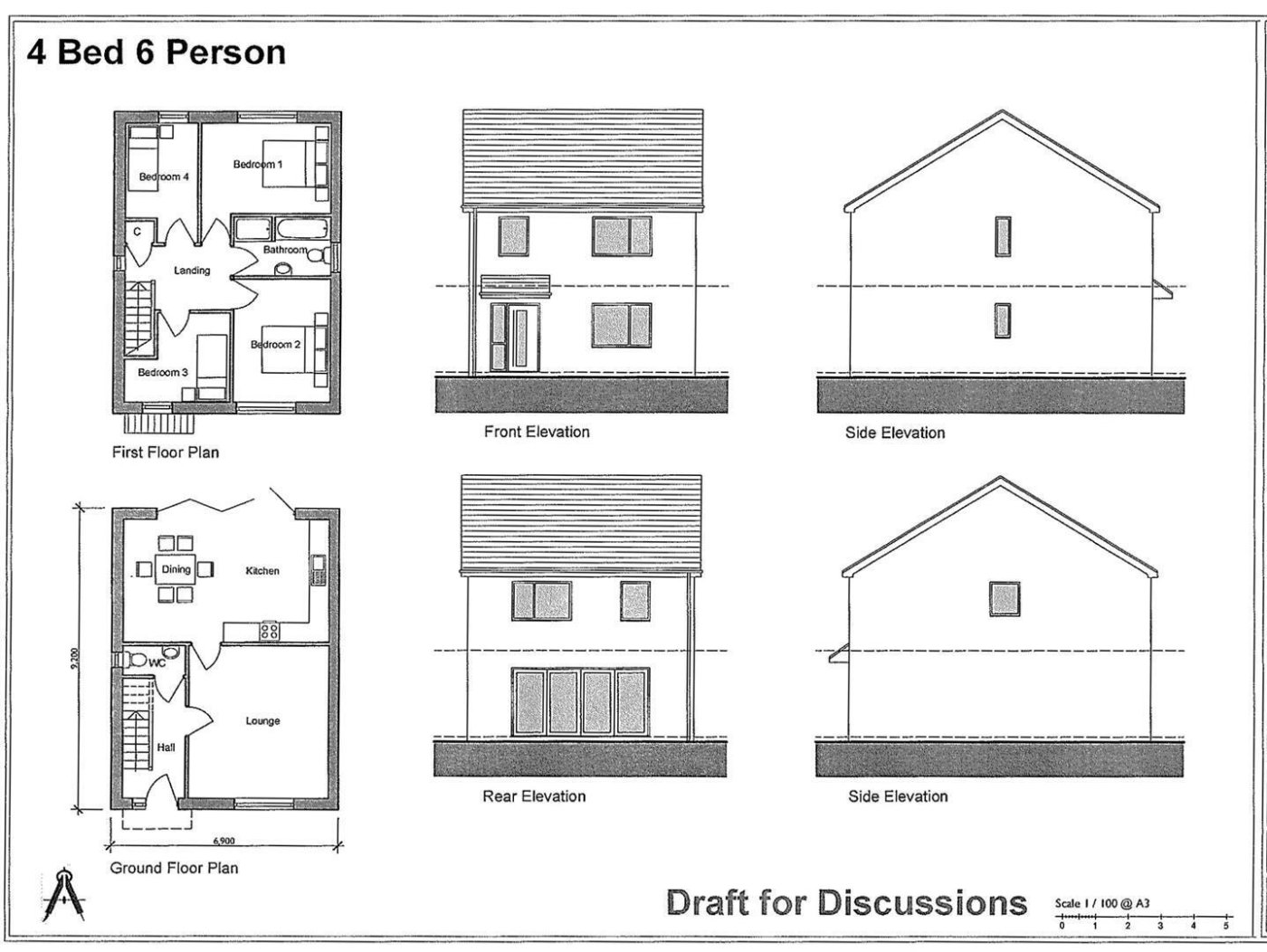 Ferrier Homes property for sale in Margam Street, Cymmer, Port Talbot