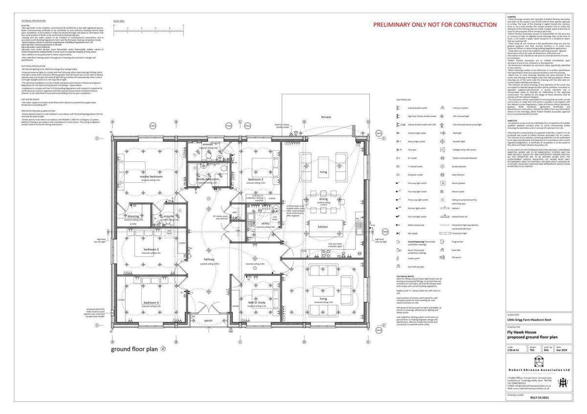 5 bedroom property for sale in Headcorn, Kent Guide price £950,000