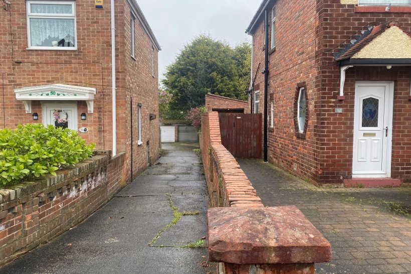 Ryehill Gardens, Hartlepool garage Manners & Harrison