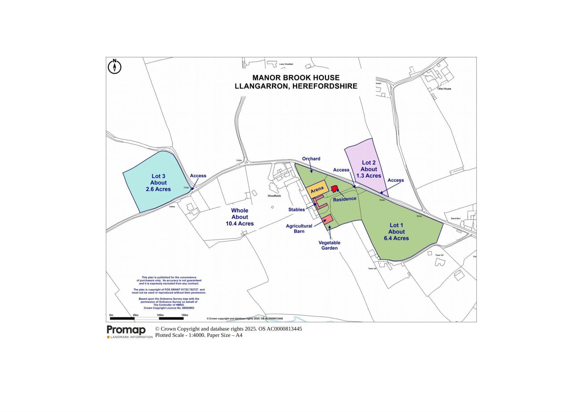 Lot 3 Land at Llangarron, Herefordshire Image 4